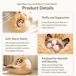 Enclosed Chicken-Shaped Cat Bed