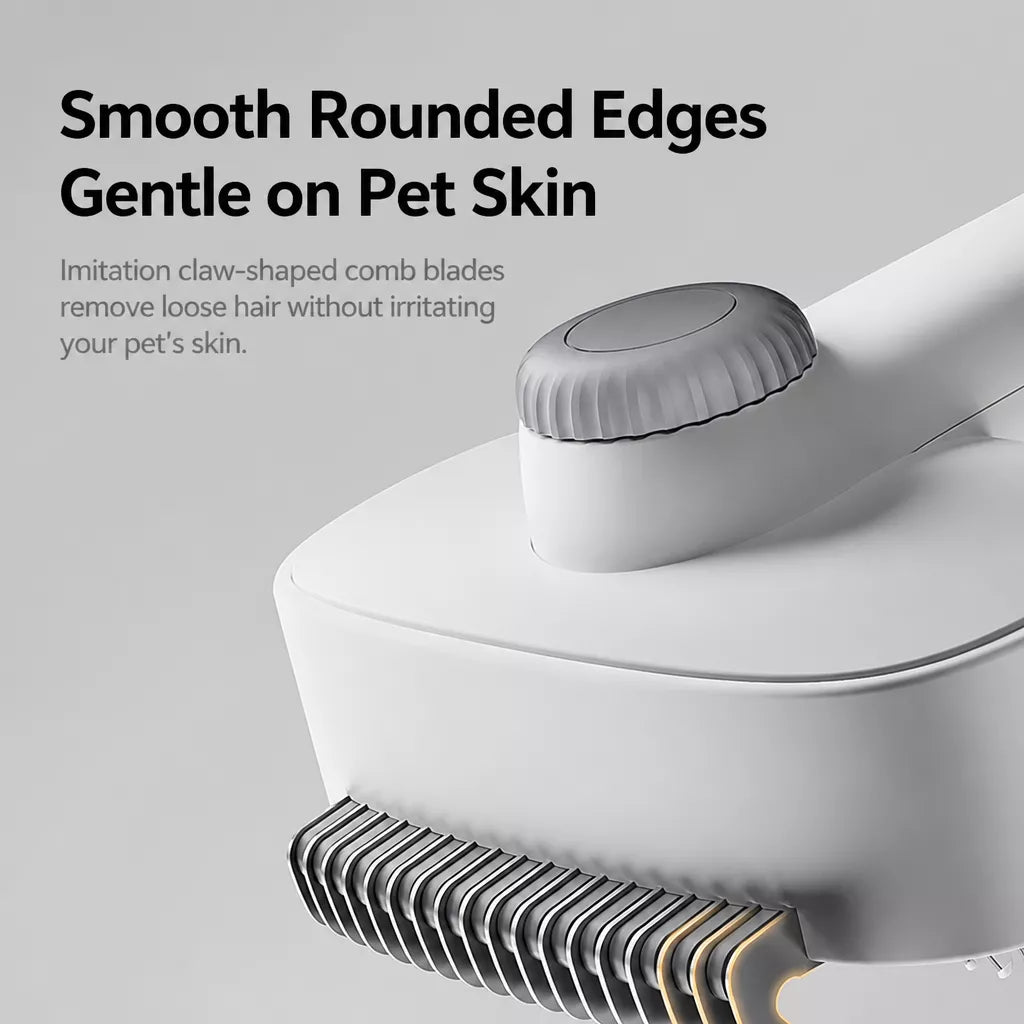 2-in-1 De-shedding & Detangling Comb for Cats and Dogs