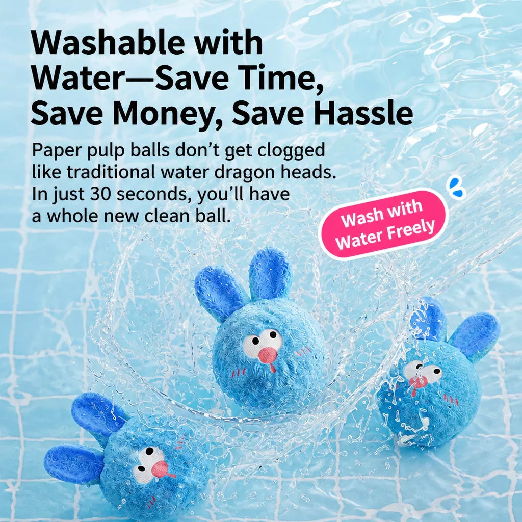 Squeaky Elastic Ball Toy for Dogs