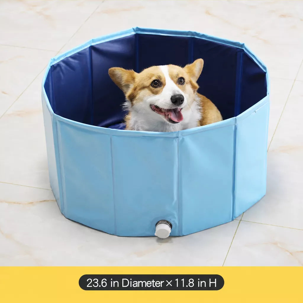 Collapsible Pet Bath Tub for Dogs and Cats