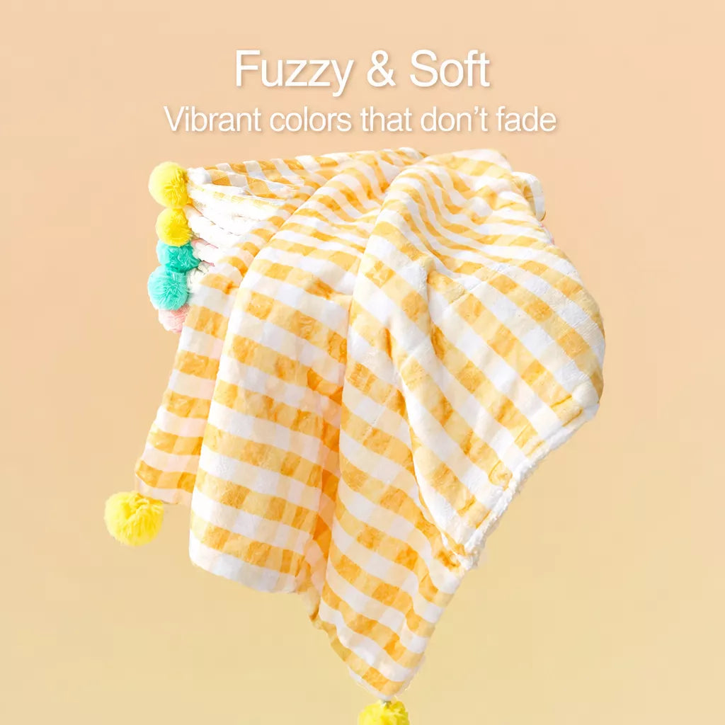 Cotton-Linen Pet Blanket Mat for Cats and Dogs