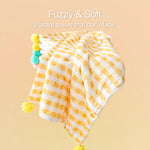 Cotton-Linen Pet Blanket Mat for Cats and Dogs