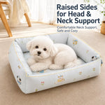 Washable Reversible Pet Bed for Small Dogs and Cats