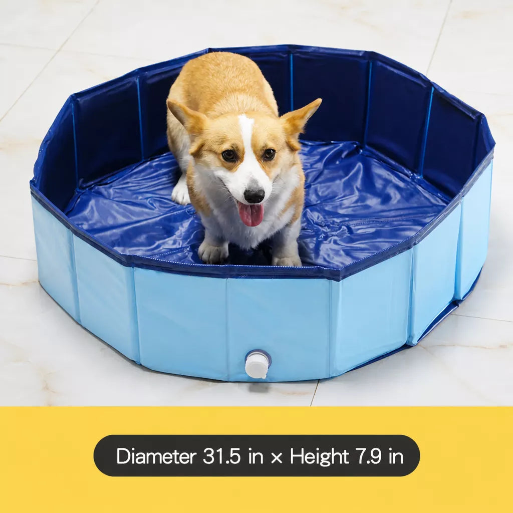Collapsible Pet Bath Tub for Dogs and Cats