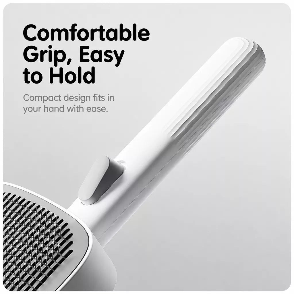 2-in-1 De-shedding & Detangling Comb for Cats and Dogs