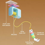Automatic Cat Yoyo Teaser Toy with Door-Hanging Design