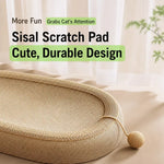Large 26-Inch Sisal Cat Scratcher