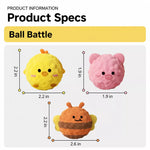 Squeaky Spiky Ball Dog Toy