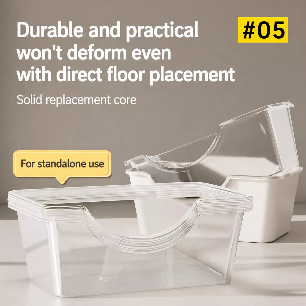Disposable Replacement Liners for Cat Litter Boxes