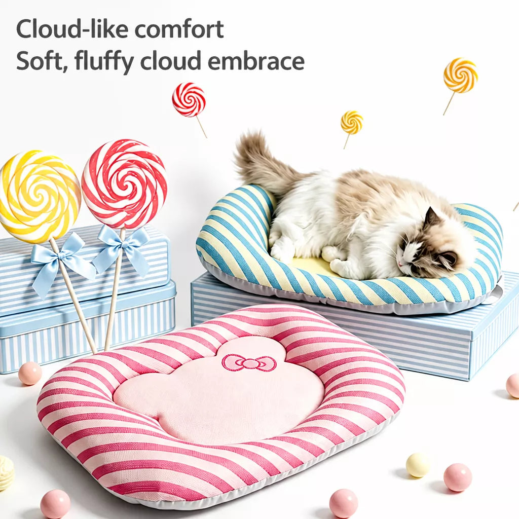 Washable Pet Bed Mat for Cats and Dogs