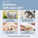 Pet Cat & Dog Detangling and Deshedding Grooming Comb