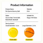 Cat Sports Ball Toys, 6 cm Latex Balls for Playtime
