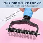 Pet Cat & Dog Detangling and Deshedding Grooming Comb