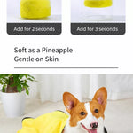 Cotton Pet Bath Towel for Dogs & Cats