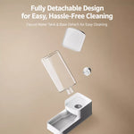 Automatic Pet Feeder & Water Dispenser with Dual Bowls