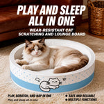Corrugated Cardboard Cat Scratcher Lounge