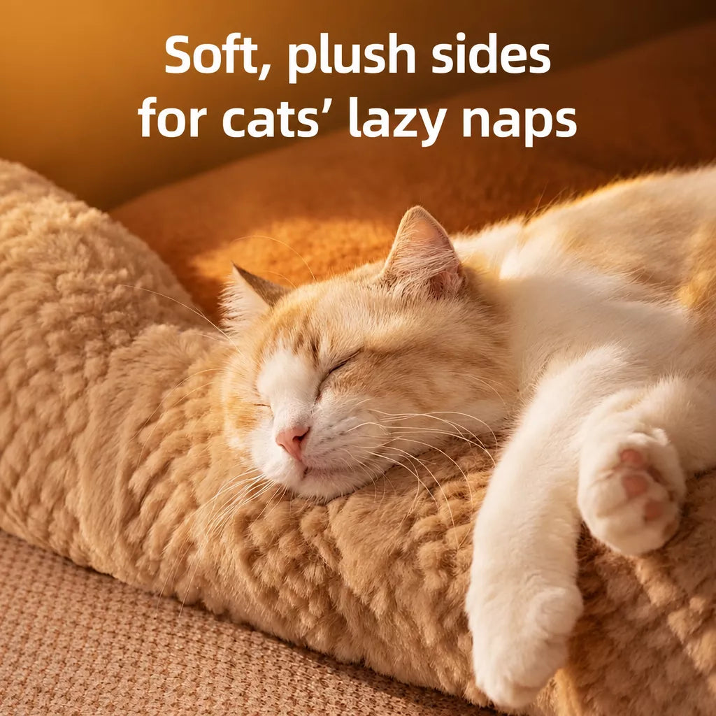 Enclosed Pet Bed with Removable, Washable Cover