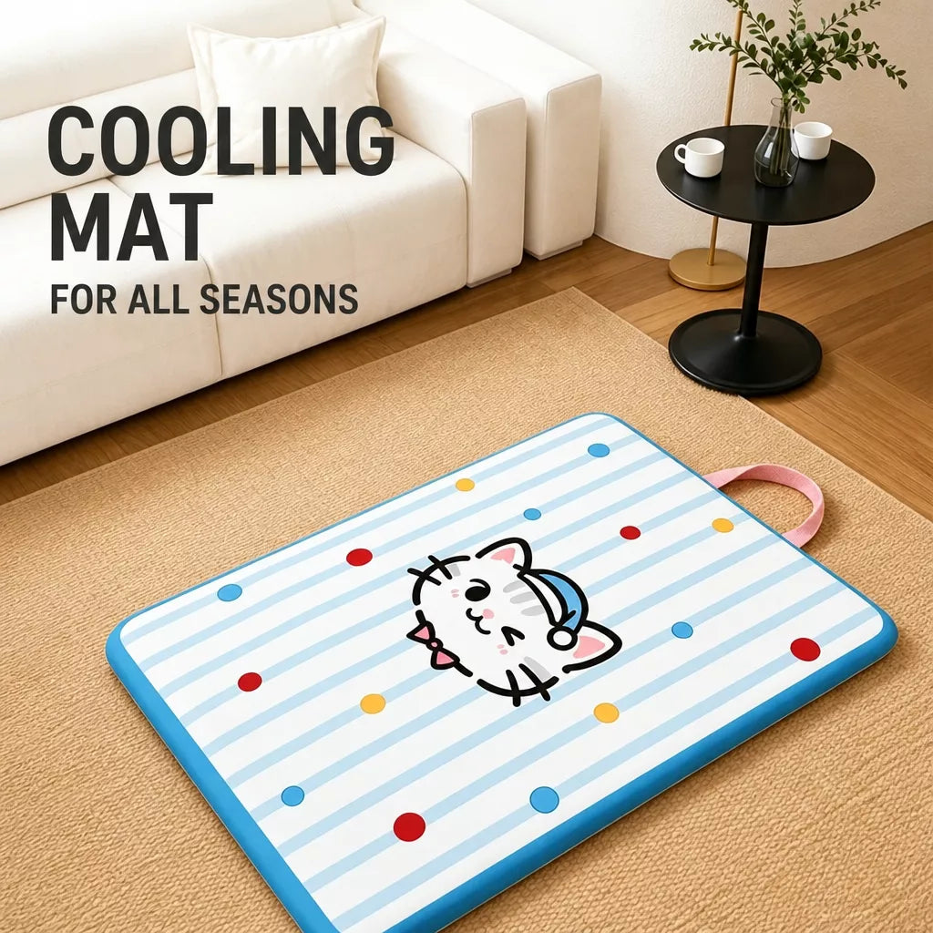 Waterproof Pet Bed Mat with Non-Slip Base