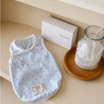 Star-Print Sleeveless Pet Shirt for Dogs and Cats