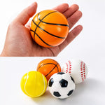 Cat Sports Ball Toys, 6 cm Latex Balls for Playtime