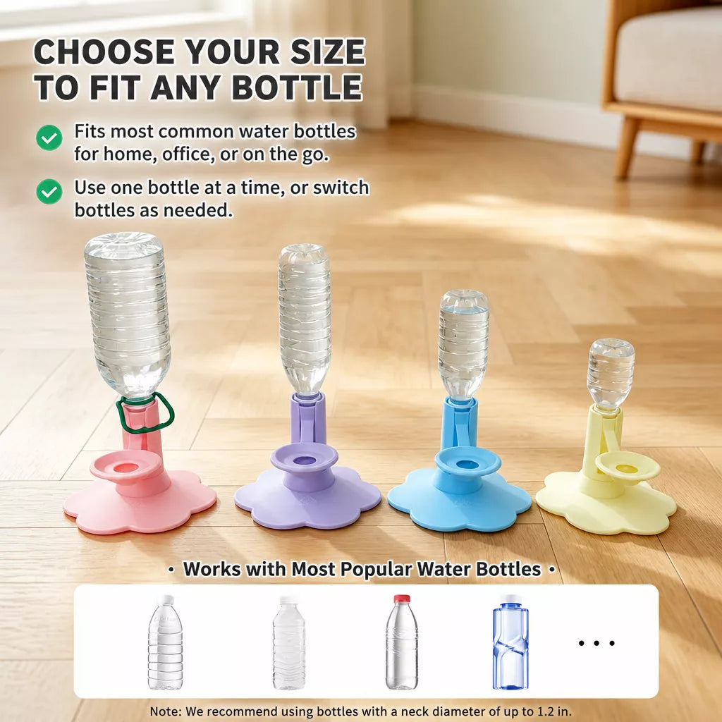 Adjustable Plastic Cat Water Dispenser