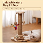 Sisal Cat Scratching Post and Climbing Tower