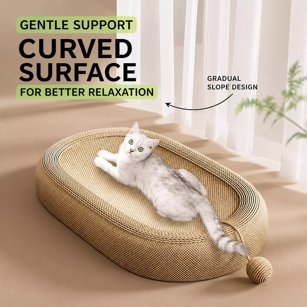 Large 26-Inch Sisal Cat Scratcher