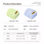 Washable Enclosed Pet Bed with Open Entrance for Cats and Dogs
