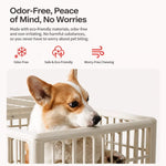 Indoor Resin Pet Crate for Small to Medium Dogs