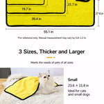 Cotton Pet Bath Towel for Dogs & Cats