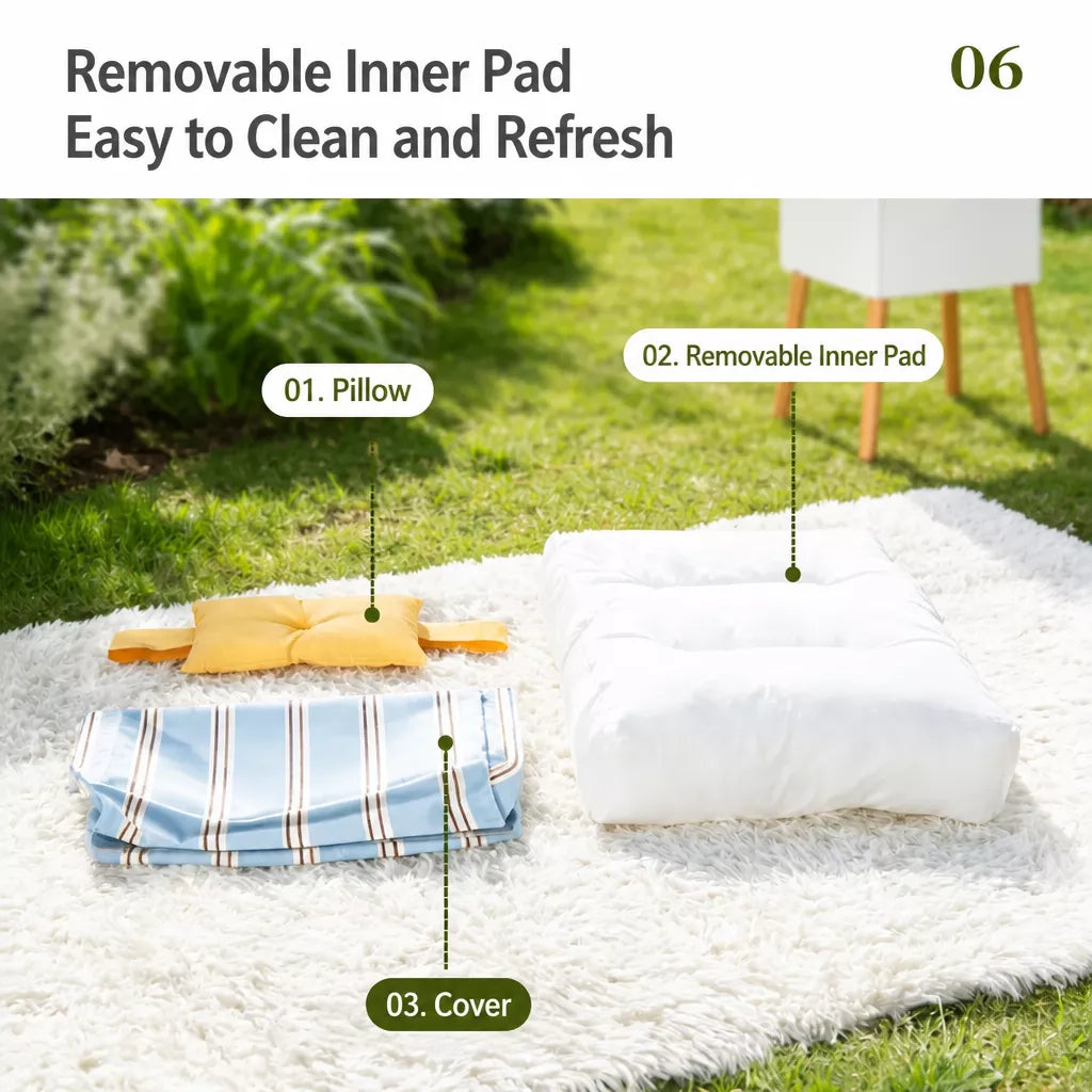 Striped Pet Beds and Mats