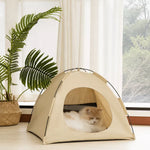 Enclosed Pet Tent Bed with Ventilated Design