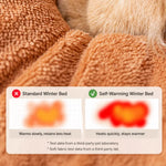 Enclosed Pet Bed with Removable, Washable Cover
