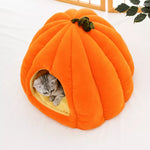 Enclosed Polyester Pet Bed for Cats and Small Dogs