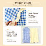 Washable Enclosed Pet Bed with Open Entrance for Cats and Dogs