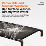 Elevated Mesh Dog Bed with Iron Frame