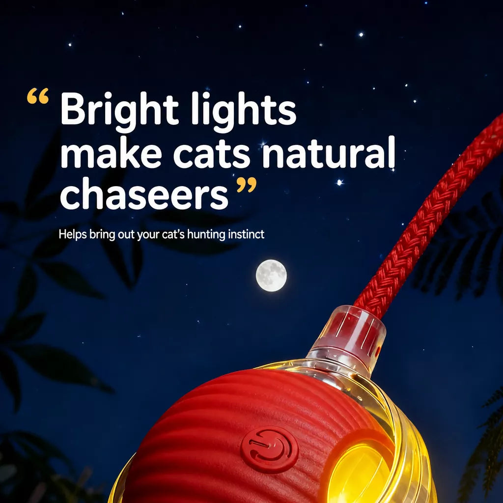 Automatic Interactive Rolling Cat Ball Toy