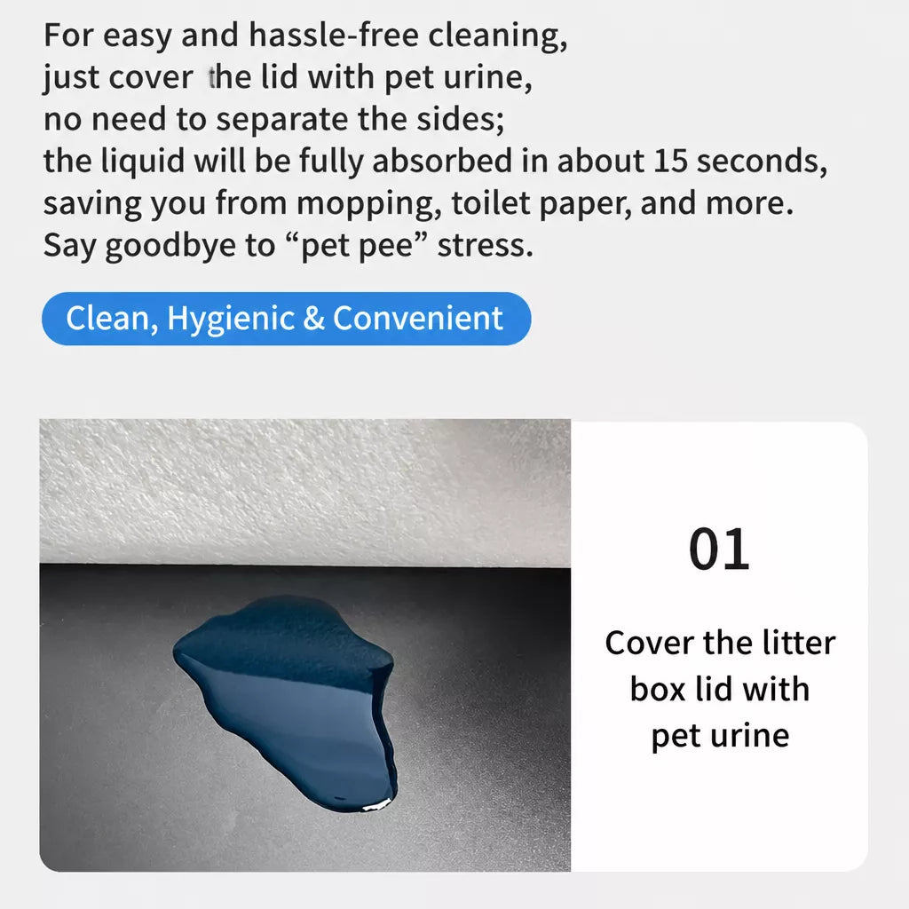 Absorbent Pet Pee Pads for Dogs and Cats