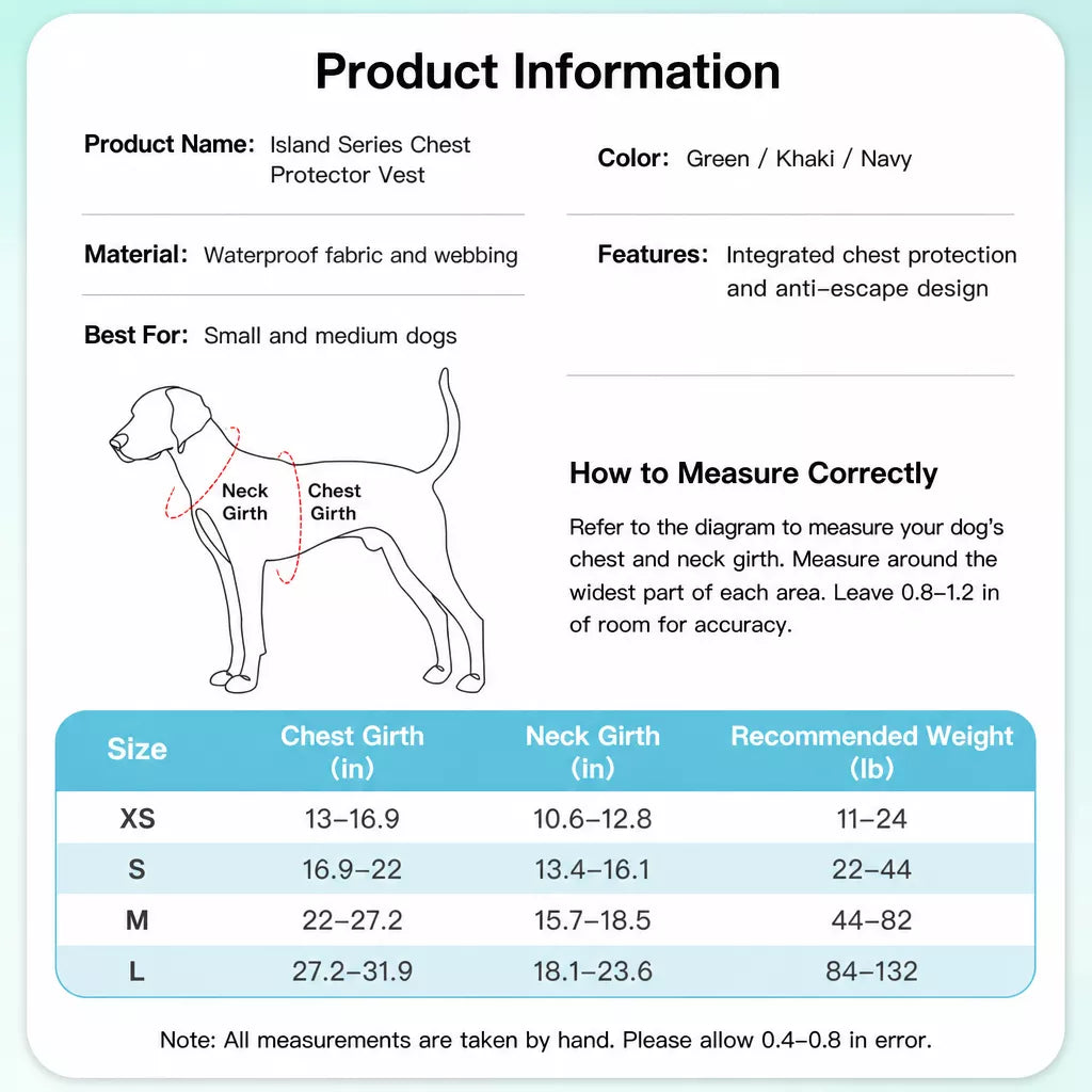 Adjustable Pet Harness