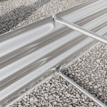 Raised Garden Bed Outdoor, Oval Large Metal Raised Planter Bed for for Plants, Vegetables, and Flowers - Silver W840102510-djyc