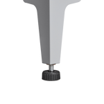 Grey Metal Kitchen Storage Cabinet, Kitchen Pantry Storage Cabinet with Doors and Shelves, Storage Cabinet with Adjustable Leveling Foot for Kitchen, Living Room and Dining Room W328P194191-djyc