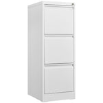 3 Drawer File Cabinet with Lock Metal Vertical File Storage Cabinet Office Home Steel Vertical File Cabinet for A4 Legal/Letter Size Narrow File Cabinet Locked,Assembly Required W1247P173371-djyc