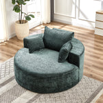 55''L Chenille Sponge single sofa,No Assembly Required,Fluffy Modern Sleeper Chair for Living room, Bedroom, Lounge and Projection Room(Not a swivel chair.) W834P221025-djyc