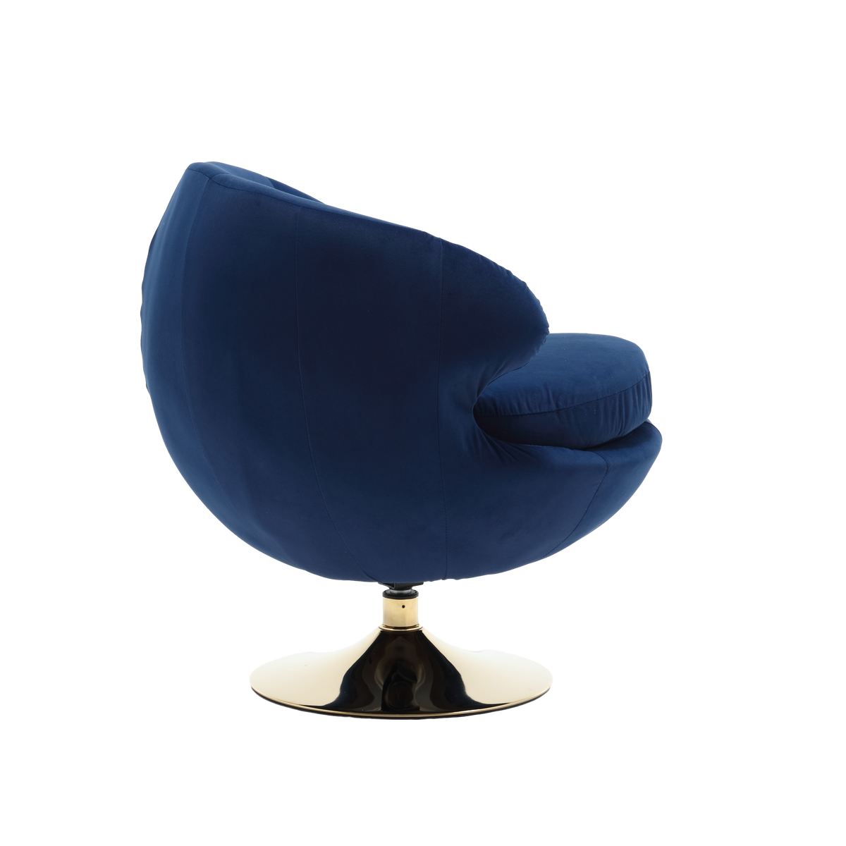 360 Degree Swivel Cuddle Barrel AccentChairs, Round Armchairs with Wide Upholstered, FluffyFabric Chair for Living Room, Bedroom, Office, Waiting Rooms W1539P147082-djyc