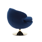 360 Degree Swivel Cuddle Barrel AccentChairs, Round Armchairs with Wide Upholstered, FluffyFabric Chair for Living Room, Bedroom, Office, Waiting Rooms W1539P147082-djyc