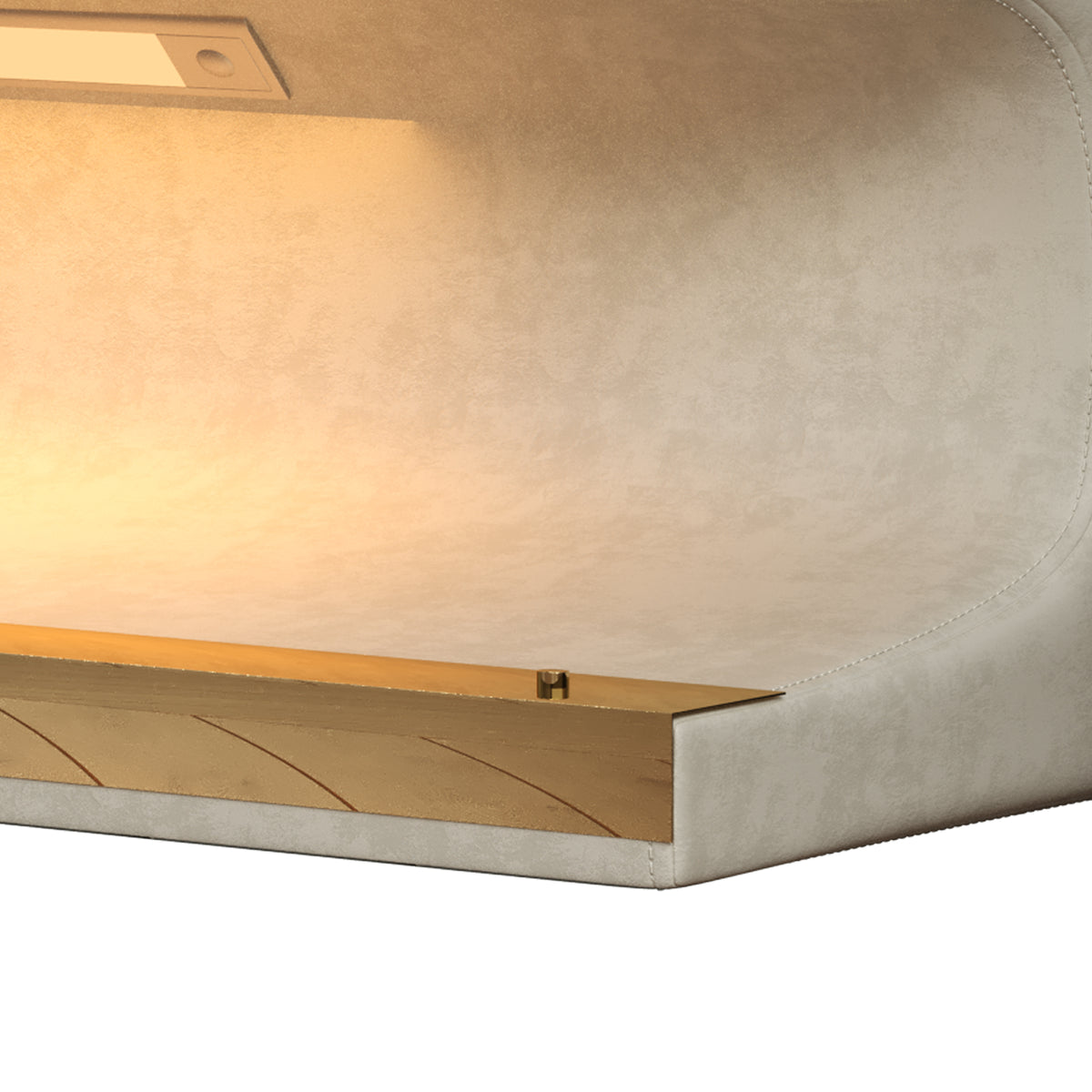 Entryway Bench Leather Upholstered Ottoman with LED sensor light for living room ,bedroom,end of bed W1170P262050-djyc