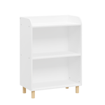 Kids 3-Tier Bookcase, Children's Book Display, Bookshelf Toy Storage Cabinet Organizer for Children's Room, Playroom, Nursery W808105250-djyc