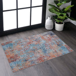 MAVAL Multi Washable Rug 2' x 3' Doormat Rug (Multi, 2' x 3')-B189P188963
