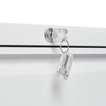 Filing Cabinet Lateral File Cabinet 2 Drawer, White Filing Cabinets with Lock, Locking Metal File Cabinets Three Drawer Office Cabinet for Legal/Letter/A4/F4 Home Offic W1247P160451-djyc