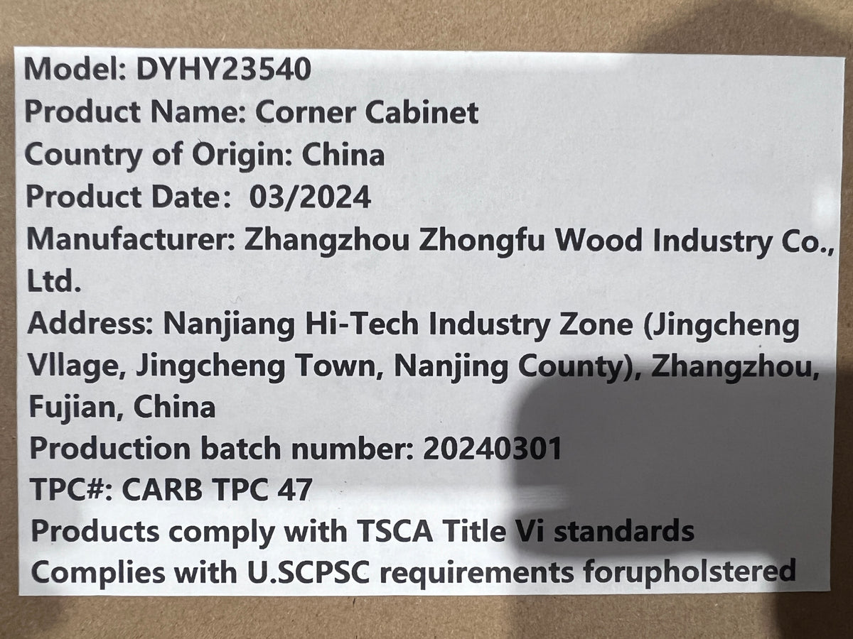 Floor Corner Cabinet with 2 Doors and Adjustable Shelves, Freestanding Narrow Cabinet Organizer, Corner Storage Cabinets for Bathroom, Kitchen, Living Room, or Bedroom, White W808P175911-djyc